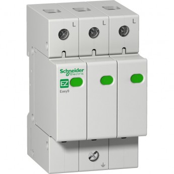 Ограничитель перенапряжения SCHNEIDER ELECTRIC EASY9 3П 45кА 400В =S= Ограничитель перенапряжения SCHNEIDER ELECTRIC EASY9 3П 45кА 400В =S=