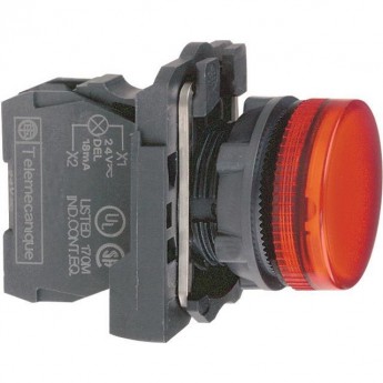 Сигнальная лампа SCHNEIDER ELECTRIC HARMONY XB5 22ММ 230-240В красная
