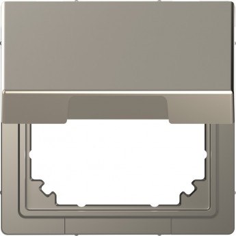 Адаптер SCHNEIDER ELECTRIC MERTEN D-LIFE с крышкой для интеграции System M в D-Life, НИКЕЛЬ
