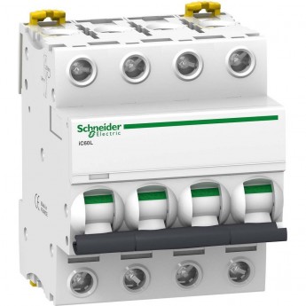 Автоматический выключатель SCHNEIDER ELECTRIC ACTI 9 iC60L 4П 4A B