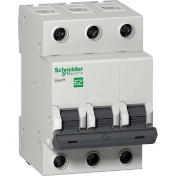 Автоматический выключатель SCHNEIDER ELECTRIC EASY9 3П 63А С 4,5кА 400В =S=