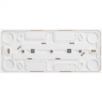 Розетка тройная SCHNEIDER ELECTRIC ЭТЮД без заземления со штороками 16А 250B, белый, Россия