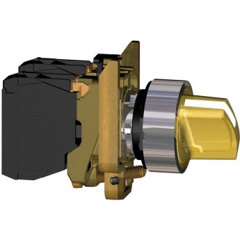 Переключатель SCHNEIDER ELECTRIC HARMONY XB5, 22мм, 230-240В желтый