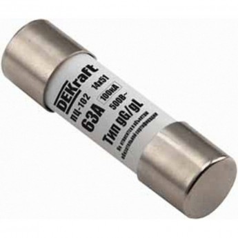 Предохранитель цилиндрический 40A 14x51 ПЦ-102 DEKraft