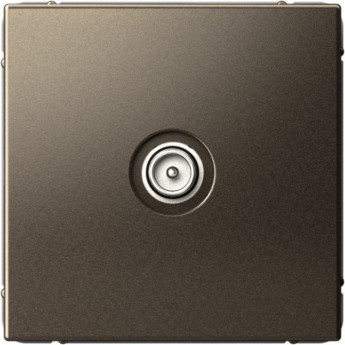 Розетка телевизионная оконечная TV SCHNEIDER ELECTRIC ARTGALLERY SE GAL000691 1дБ механизм мокко