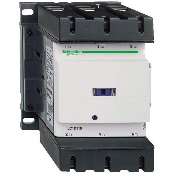 Контактор SCHNEIDER ELECTRIC TESYS 3P,150A,НО+НЗ,24V-, ограничитель